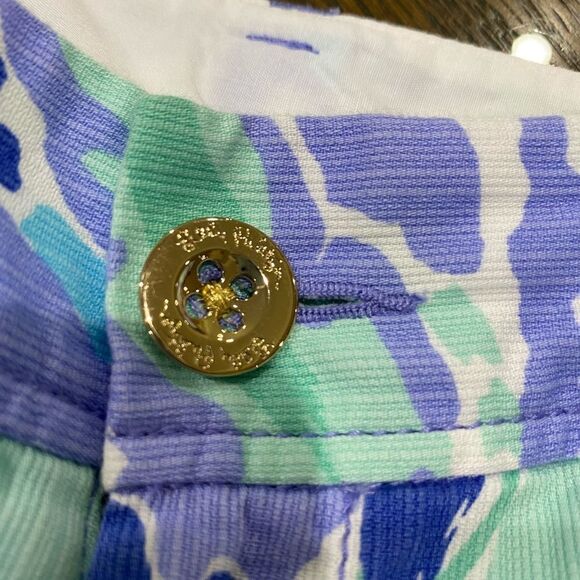 Lilly Pulitzer The Walsh Shorts Purple size 2 - Picture 5 of 8